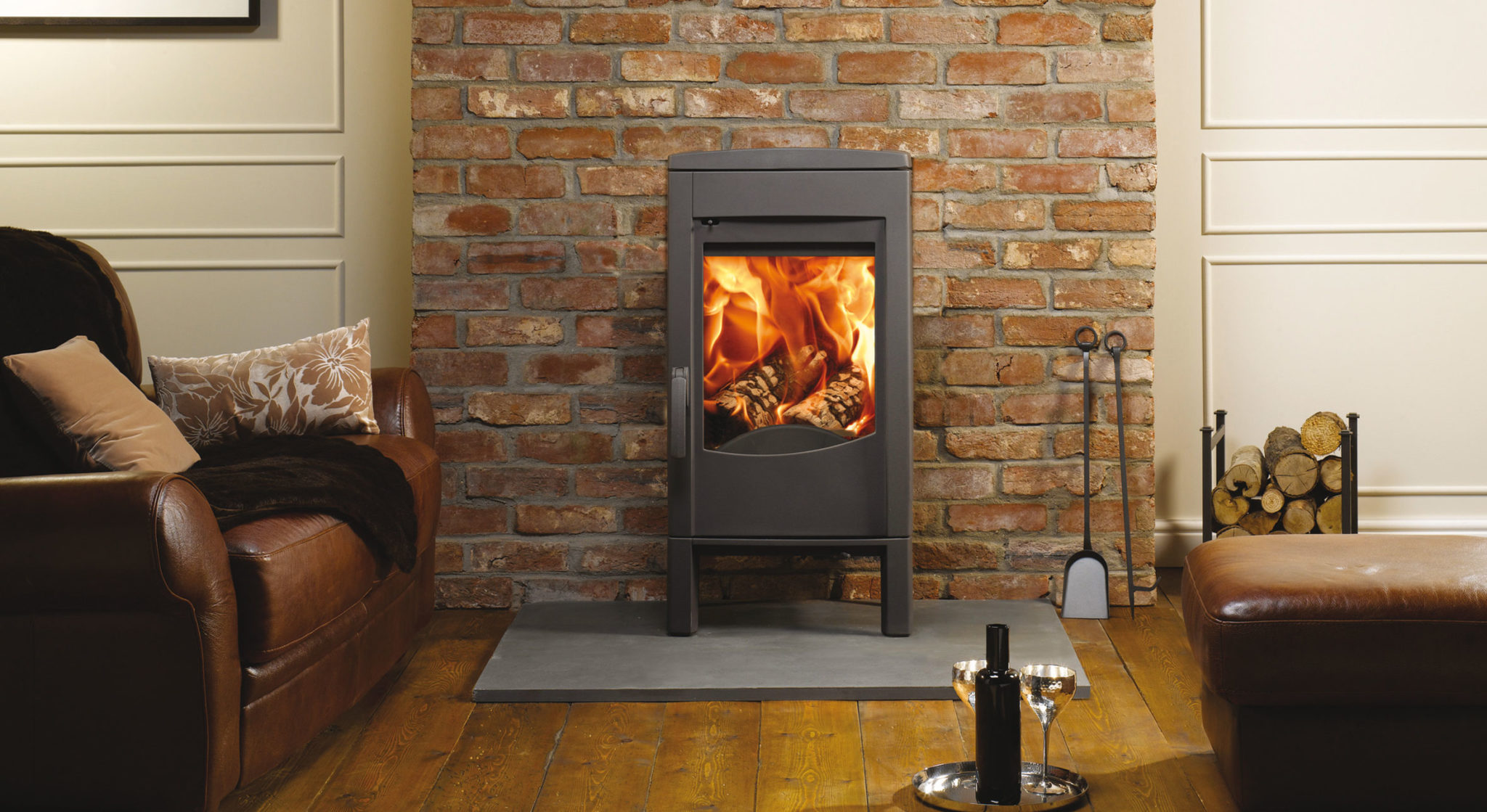 Contemporary wood burning stoves for today’s interiors