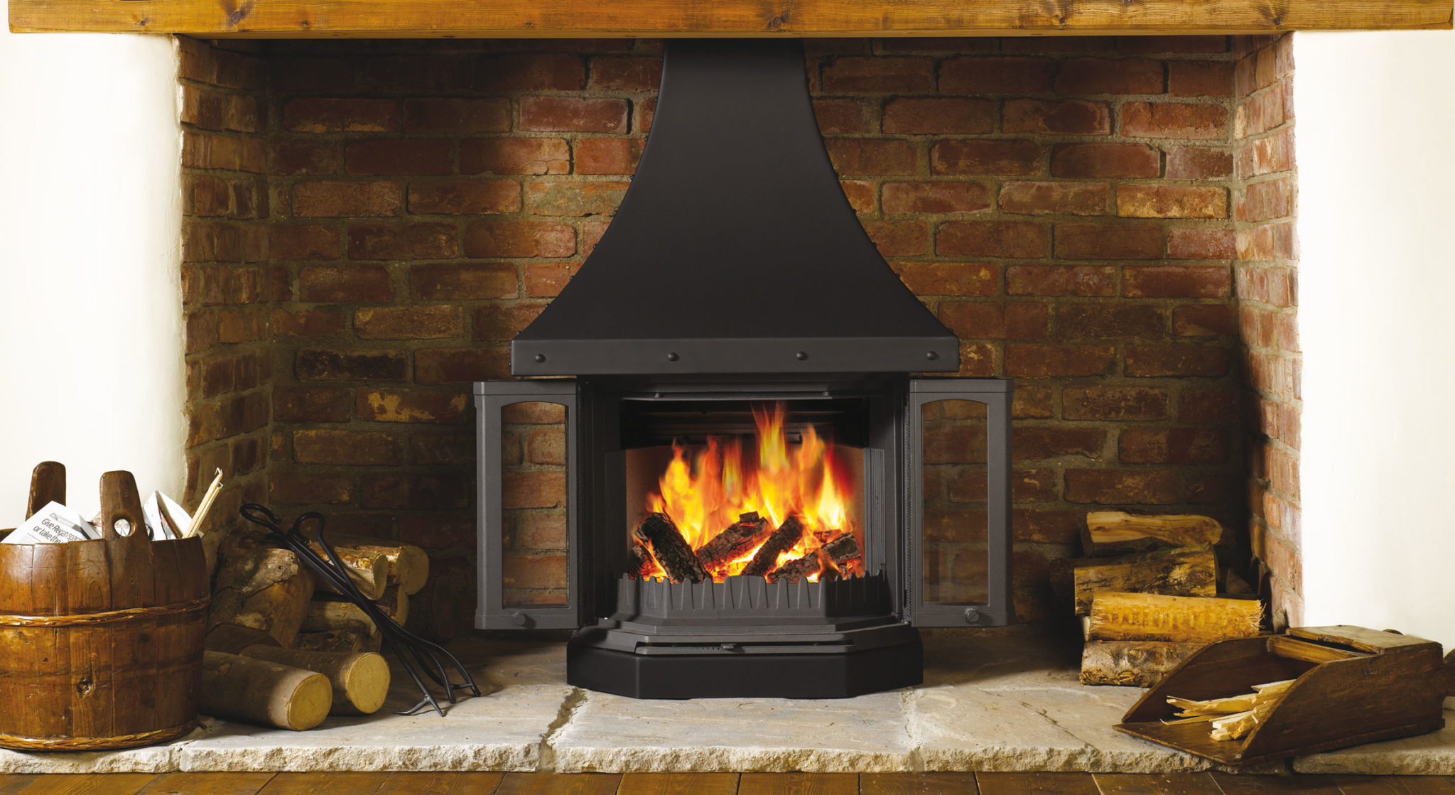 Say “no” to idle inglenooks with a Dovre fireplace